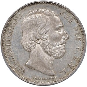 Foreign coins - PAESI BASSI Giuglielmo III (1849-1890) Utrecht - 2...