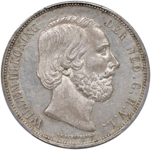 Foreign coins - NETHERLANDS William III (1849-1890) Utrecht - 2...