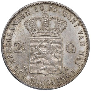 Foreign coins - PAESI BASSI Giuglielmo III (1849-1890) Utrecht - 2...