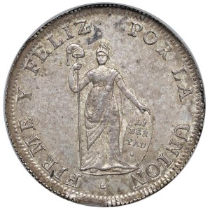 Foreign coins - PERÙ (1822-) Lima - 8 Reales 1826 JM - KM 142 AG I...