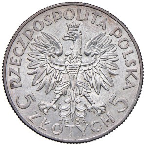 Foreign coins - POLAND Second republic (1918-1939) 5 Zlotych 1...