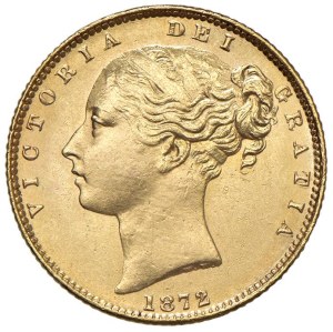Foreign coins - UNITED KINGDOM Victoria (1837-1901) 1872 sterling - S...
