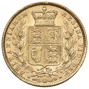 Foreign coins - REGNO UNITO Vittoria (1837-1901) Sterlina 1872 - S...