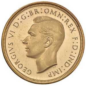 Foreign coins - UNITED KINGDOM George VI (1936-1952) 1937 sterling -...