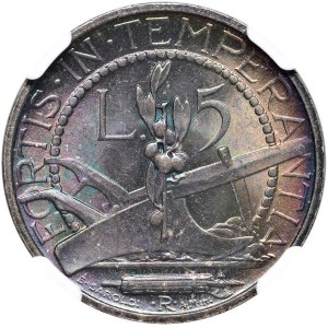 Foreign coins - SAN MARINO Vecchia monetazione (1864-1938) 5 Lire ...