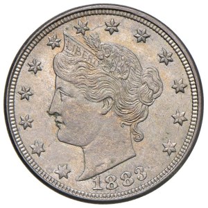 Foreign coins - STATI UNITI (1776-) 5 Centesimi 1883 - KM 111 NI I...