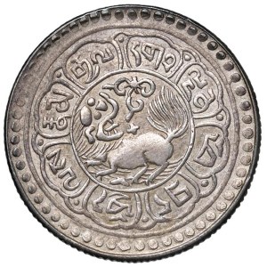 Foreign coins - TIBET 5 Sho 15 49 (1915) Y 18 AG (g 8,94)...