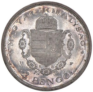Foreign coins - HUNGARY Nicholas Horthy (1920-1944) 2 Pengő 1935 ...