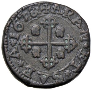 Italian Mints - CAGLIARI Charles II of Habsburg (1665-1700) 3 Cagliare...