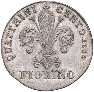 Italian Mints - FLORENCE Leopold II of Lorraine (1824-1859) Florin ...