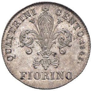 Italian Mints - FLORENCE Leopold II of Lorraine (1824-1859) Florin ...