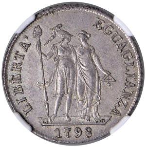 Italian Mints - GENOA Ligurian Republic (1798-1805) 2 Lire 1798 -...