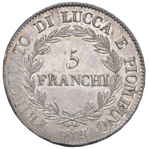 Italian Mints - LUCCA Elisa Bonaparte e Felice Baciocchi (1805-181...
