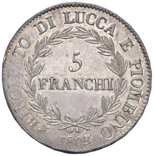 Italian Mints - LUCCA Elisa Bonaparte and Felice Baciocchi (1805-181...
