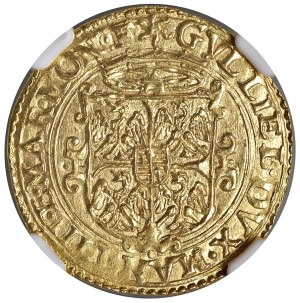 Italian Mints - MANTOVA Guglielmo Gonzaga (1550-1587) Golden shield ...