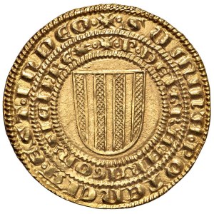 Italian Mints - § MESSINA Pietro d’Aragona da solo (1282) Pierreal...