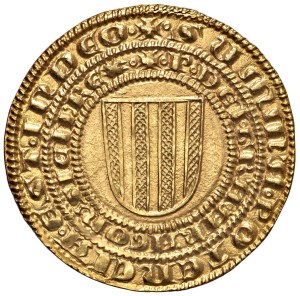 Italian Mints - § MESSINA Peter of Aragon alone (1282) Pierreal...