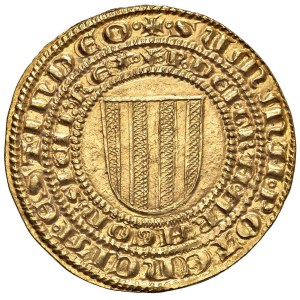 Italian Mints - § MESSINA Pietro d’Aragona da solo (1282) Pierreal...
