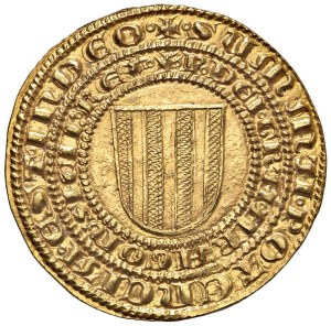 Italian Mints - § MESSINA Peter of Aragon alone (1282) Pierreal...