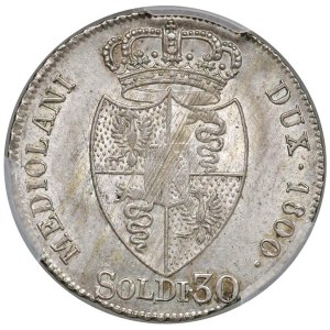 Italian Mints - MILANO Francesco II d'Asburgo Lorena (1792-1800) 3...
