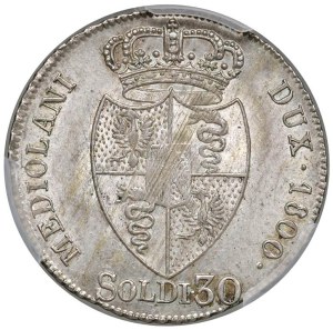 Italian Mints - MILAN Francis II of Habsburg Lorraine (1792-1800) 3...