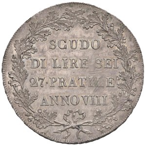 Italian Mints - MILAN Cisalpine Republic (1800-1802) 6 Lire An....