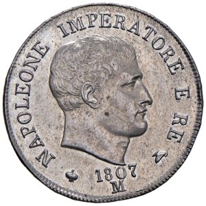 Italian Mints - MILAN Napoleon (1805-1814) 2 Lire 1807 Legenda i...
