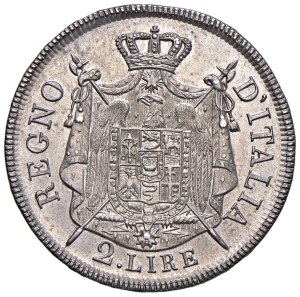 Italian Mints - MILAN Napoleon (1805-1814) 2 Lire 1807 Legenda i...