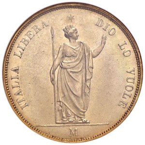 Italian Mints - MILAN Provisional Government of Lombardy (1848) ...