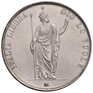 Italian Mints - MILAN Provisional Government of Lombardy (1848) ...