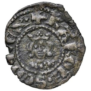 Italian Mints - NAPOLI Carlo II d’Angiò (1285-1309) Mezzo Denaro r...