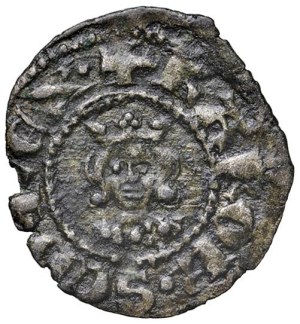Italian Mints - NAPLES Charles II of Anjou (1285-1309) Half-money r...