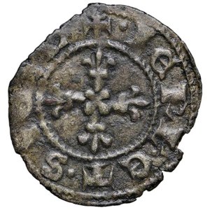 Italian Mints - NAPOLI Carlo II d’Angiò (1285-1309) Mezzo Denaro r...