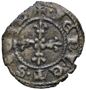 Italian Mints - NAPLES Charles II of Anjou (1285-1309) Half-money r...