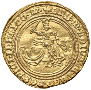 Italian Mints - NAPLES Alfonso I of Aragon (1442-1458) Sesquiducat...