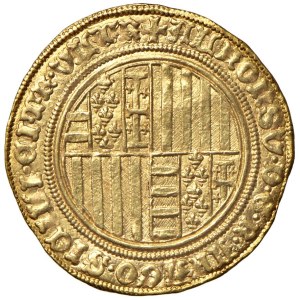 Italian Mints - NAPLES Alfonso I of Aragon (1442-1458) Sesquiducat...