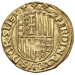 Italian Mints - NAPOLI Ferdinando I d'Aragona (1458-1494) Ducato -...