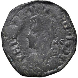 Italian Mints - NAPLES Philip IV of Habsburg (1621-1665) Grain 1623...