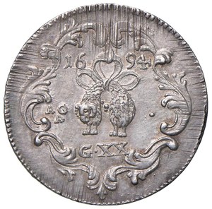 Italian Mints - NAPLES Charles II of Habsburg (1674-1700) Tarì 1694 - ...