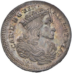 Italian Mints - NAPLES Charles II of Habsburg (1674-1700) Tarì 1669 - ...