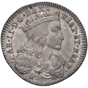 Italian Mints - NAPOLI Carlo II d'Asburgo (1674-1700) Carlino da 1...