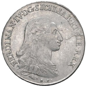 Italian Mints - NAPOLI Ferdinando IV di Borbone (1759-1799) Piastr...