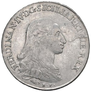 Italian Mints - NAPLES Ferdinand IV of Bourbon (1759-1799) Piastr...