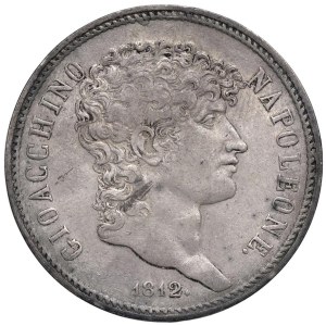 Italian Mints - NAPLES Joachim Murat (1808-1815) 5 Lire 1812 ♦ ...