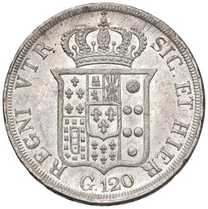 Italian Mints - NAPLES Ferdinand II of Bourbon (1830-1859) Piastr...