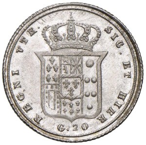 Italian Mints - NAPLES Ferdinand II of Bourbon (1830-1859) Tarì 1...