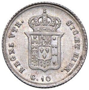 Italian Mints - NAPLES Ferdinand II of Bourbon (1830-1859) Carlin...