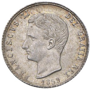 Italian Mints - NAPLES Francis II of Bourbon (1859-1860) Tarì 18...