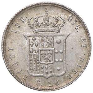 Italian Mints - NAPLES Francis II of Bourbon (1859-1860) Tarì 18...