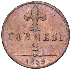 Italian Mints - NAPLES Francis II of Bourbon (1859-1860) 2 Tournaments...